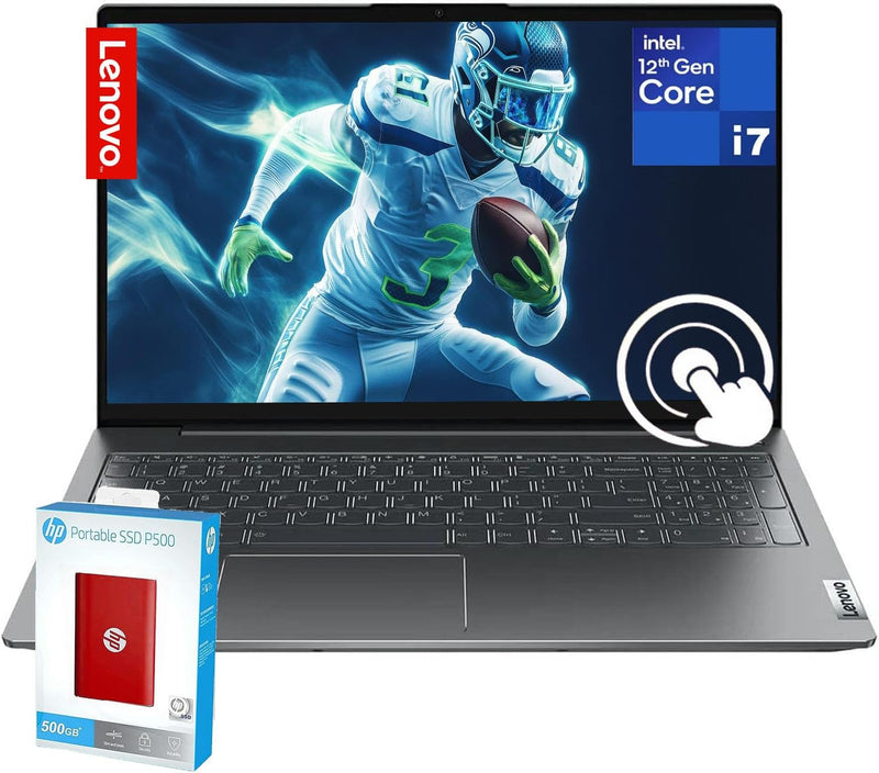Lenovo IdeaPad 3 i7 Touch Laptop 24GB 1.5TB SSD Win 11 Pro — main product image