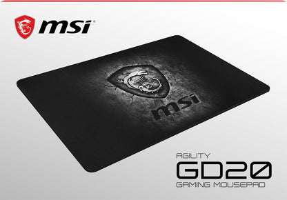 MSI J02-VXXXXX4-EB9 Agility GD20 Premium Gaming Mouse Pad