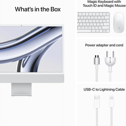 Apple 2023 iMac: M3 Chip, 8GB, 256GB SSD, 24-inch Retina Display