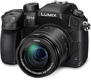 Panasonic Lumix DMC-GH4M Mirrorless Camera with 12-60mm Lens — main product image