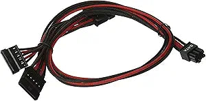 EVGA 100-G2-06KR-B9 Power Supply Individually Sleeved Cable Set