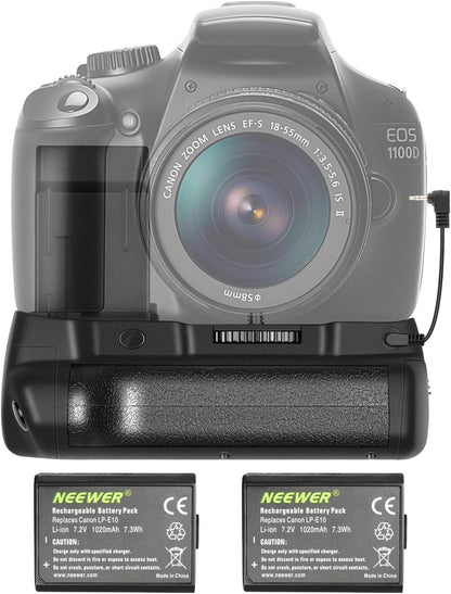 Neewer Vertical Battery Grip LP-E10 for Canon EOS