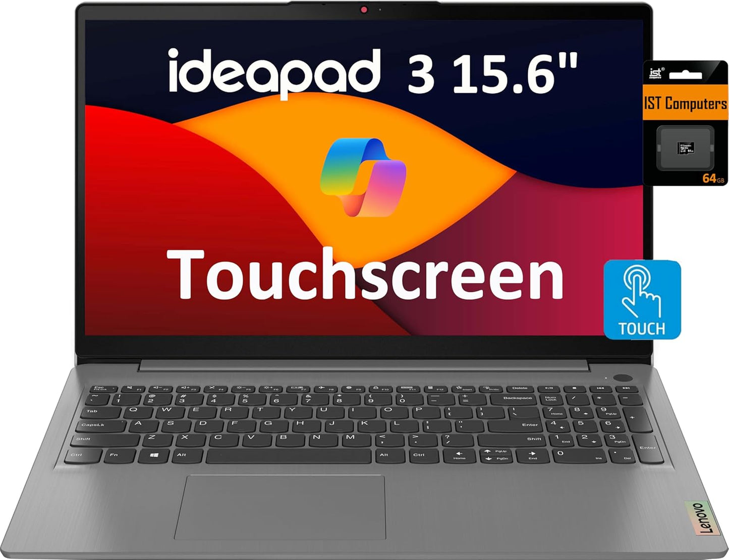 Lenovo IdeaPad 3 i3 FHD Touchscreen 16GB RAM 512GB SSD Laptop