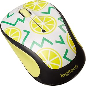 Logitech M325 Wireless Mouse Lemon Yellow
