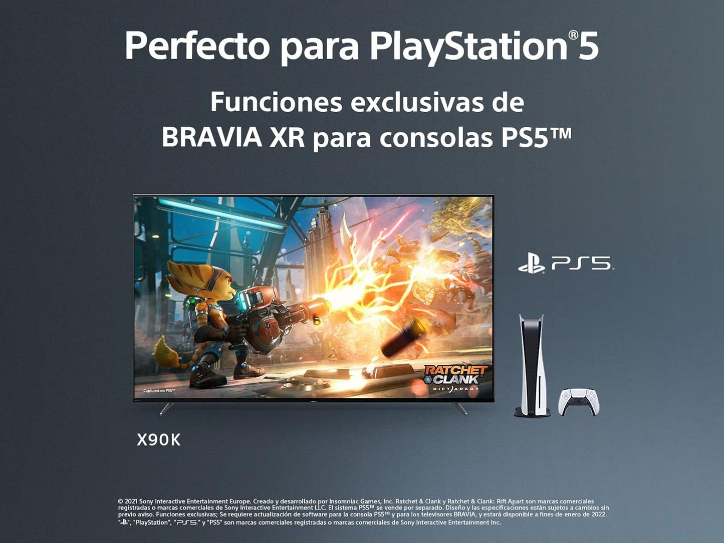 Sony CRT2SNXR75X90K 75" BRAVIA XR 4K Google TV Renewed