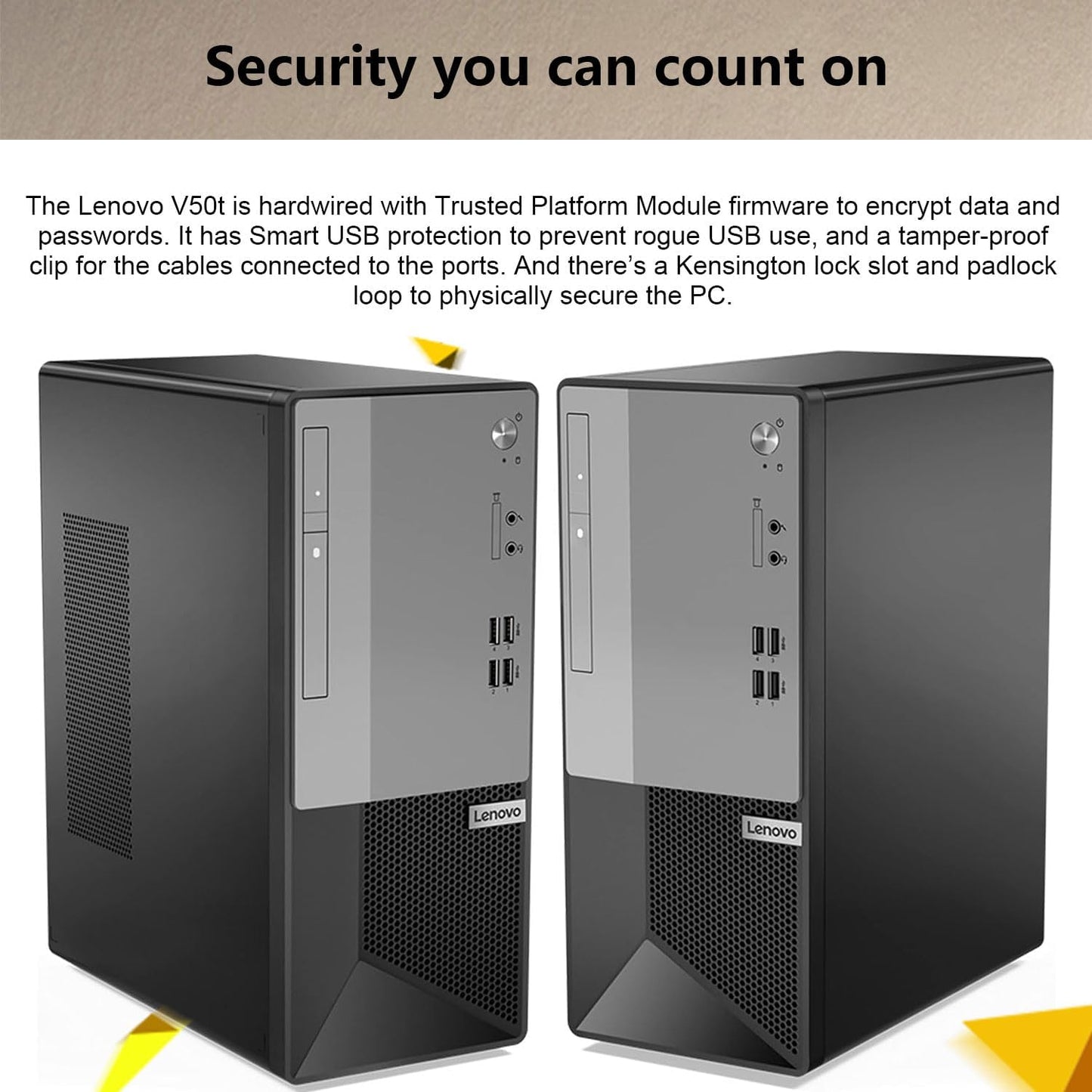 Lenovo 11QE V50t Tower Desktop Computer