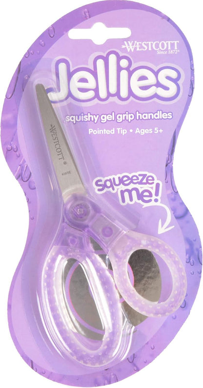 Westcott 67550 Jellies 5" Kids Scissors 12 Pack