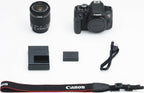 Canon 0591C003 EOS Rebel T6i Digital SLR 18-55mm Lens Wi-Fi