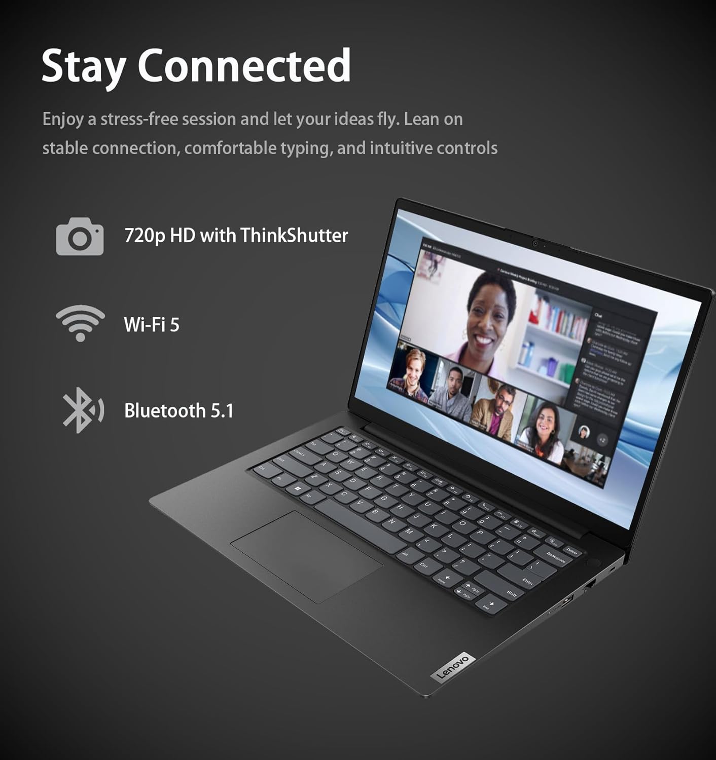 Lenovo V14 Laptop Ryzen 5 FHD Business Laptop