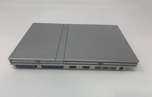 Sony Playstation 2 Slim Silver Console Only Renewed