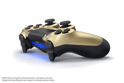 Sony DualShock 4 Wireless Gold Controller (Renewed)