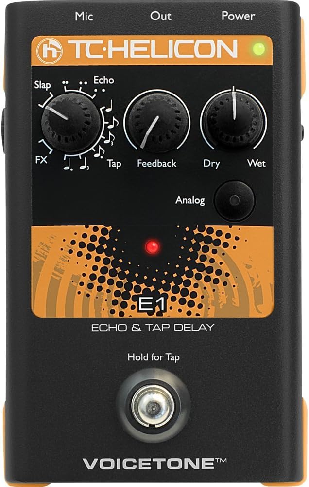 TC Electronic VOICETONE E1 Vocal Echo Stompbox Effects
