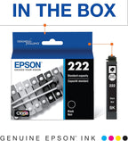 Epson 222 Black Ink Cartridge Standard Capacity T222120-S