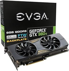 EVGA 06G-P4-4996-KR GTX 980 Ti FTW Gaming Graphics Card