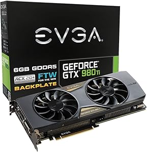 EVGA 06G-P4-4996-KR GTX 980 Ti FTW Gaming Graphics Card — main product image
