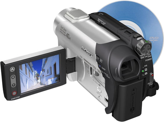 Sony DCR-DVD108 DVD Handycam Camcorder, 40x Optical Zoom, Renewed