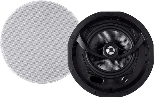 Monoprice 113684 Alpha 6.5" 2-Way In-Ceiling Speakers - Pair