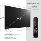 LG 75NANO99UPA 75-inch 8K NanoCell Smart TV (2021)