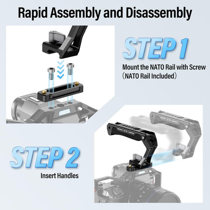 Sirui SC-TH: NATO Top Handle with Quick Release for Camera Cage