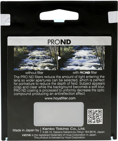 Hoya Pro ND 64 72mm Neutral Density Camera Filter