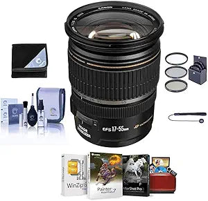 Canon 17-55mm f/2.8 EF-S Zoom Lens Bundle