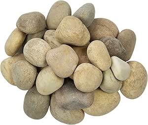 MSI AMZ-LSC-0018P Niagara Decorative Yellow Pebbles - 40lb — main product image