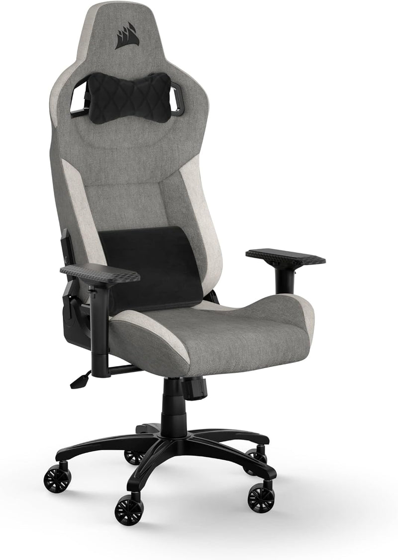 Corsair CF-9010058-WW T3 Rush Fabric Gaming Chair Gray — main product image