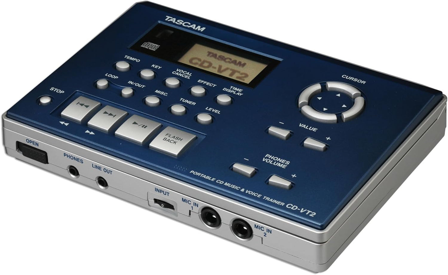 Tascam CD-VT2 Portable Vocal Trainer CD Player