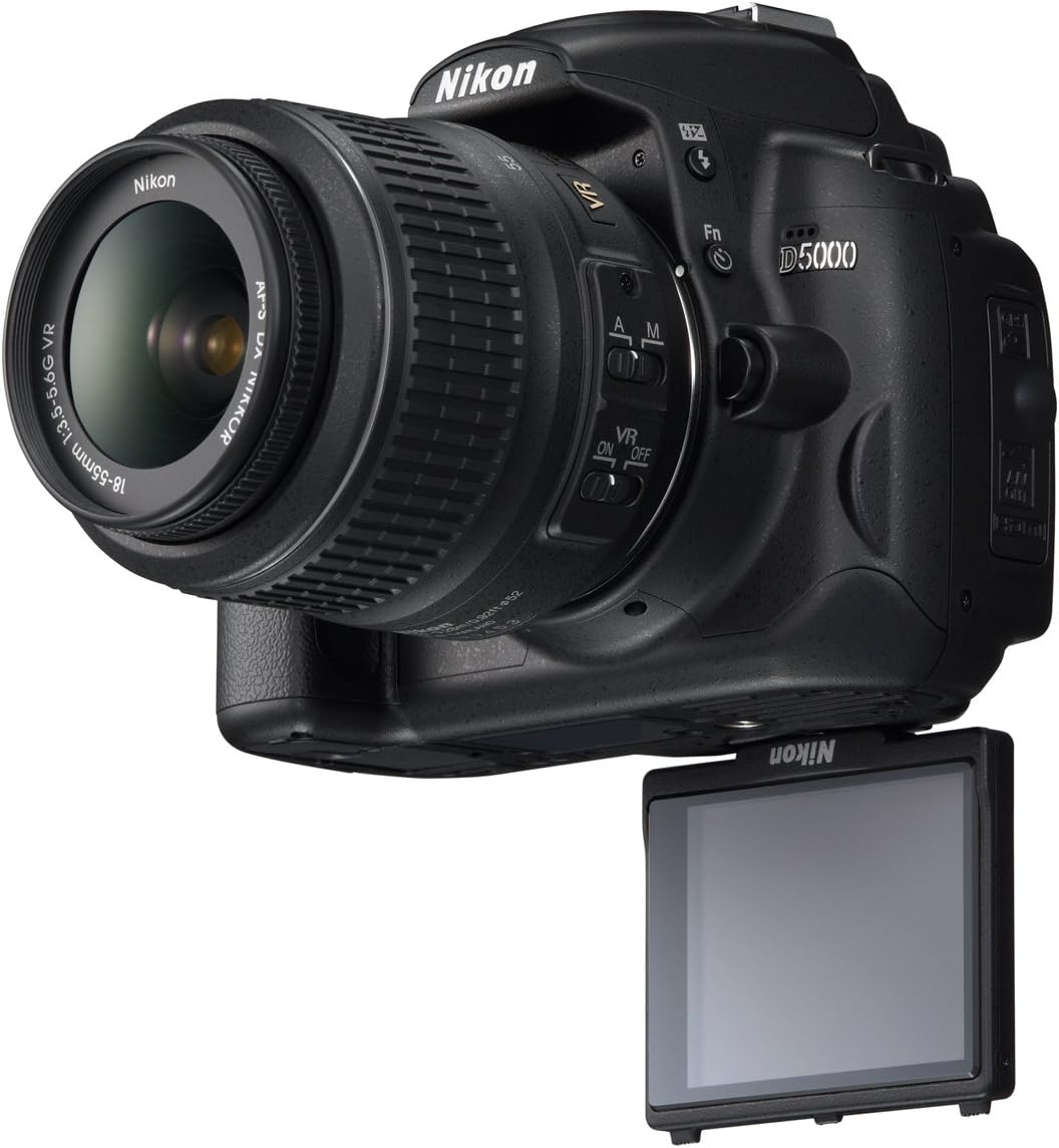 Nikon D5000 12.3MP Digital SLR Camera with 18-55mm Lens