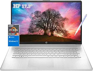 HP hp 17.3 touchscreen Ryzen 5 Laptop with Stylus Pen — main product image