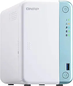 QNAP TS-251D-2G Intel Celeron J4005 2-Bay Home NAS