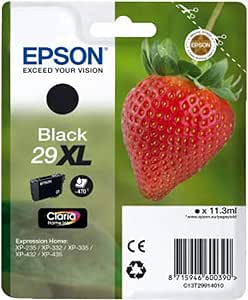 Epson C13T29914010 29XL Black Ink Cartridge High Yield
