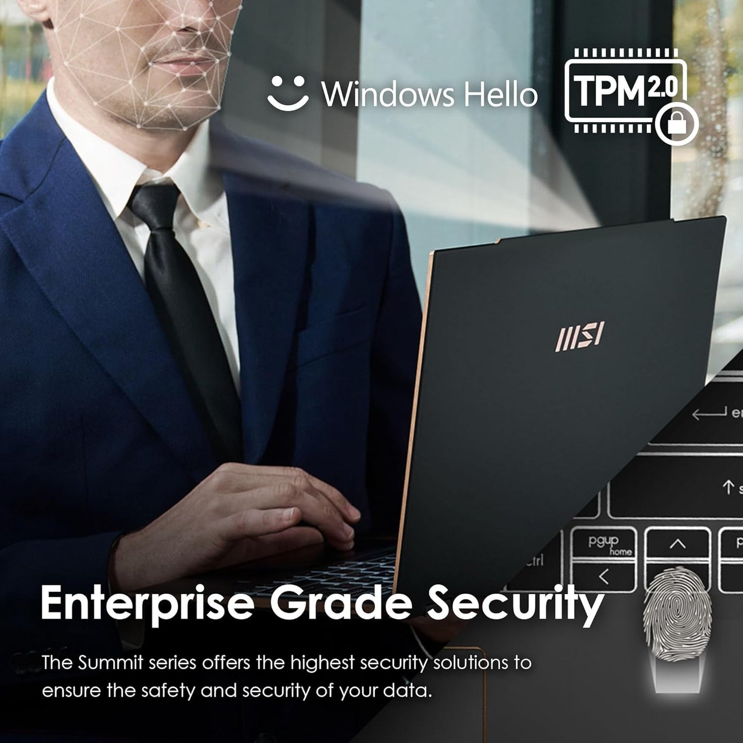 MSI SUM13A2017 Summit 13 AI+ Evo 2024 Laptop