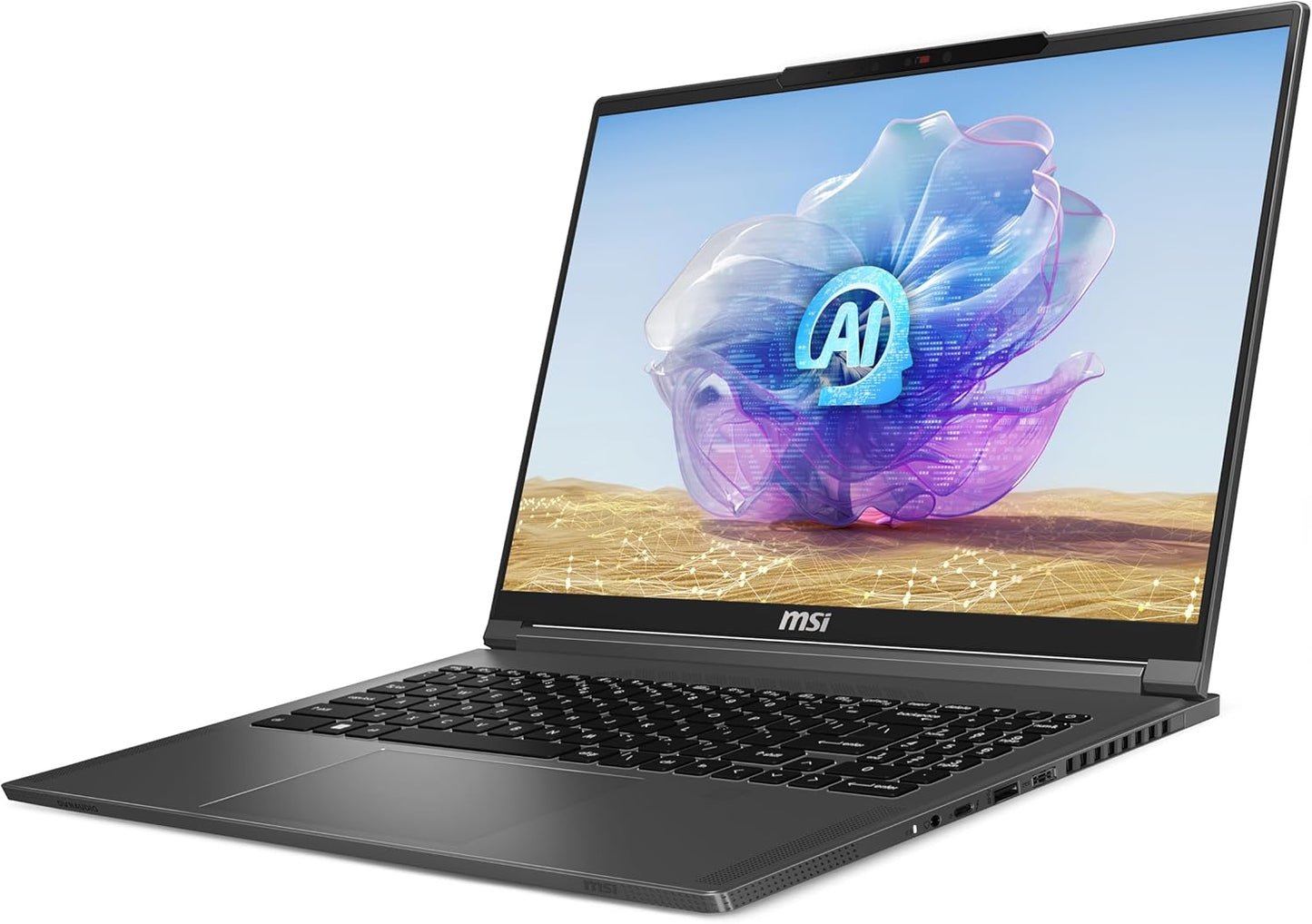 MSI Creator 16 AI Studio: Intel Ultra 9, RTX 4080, MiniLED, Lunar Gray