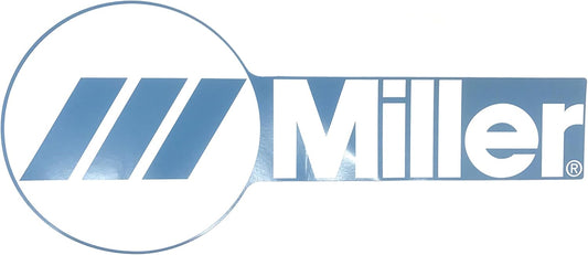 Miller Replacement Decal Miller Logo