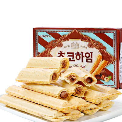 Crown Choco Heim Choco Hazelnut 284g (Pack of 2) - Delicious Treat