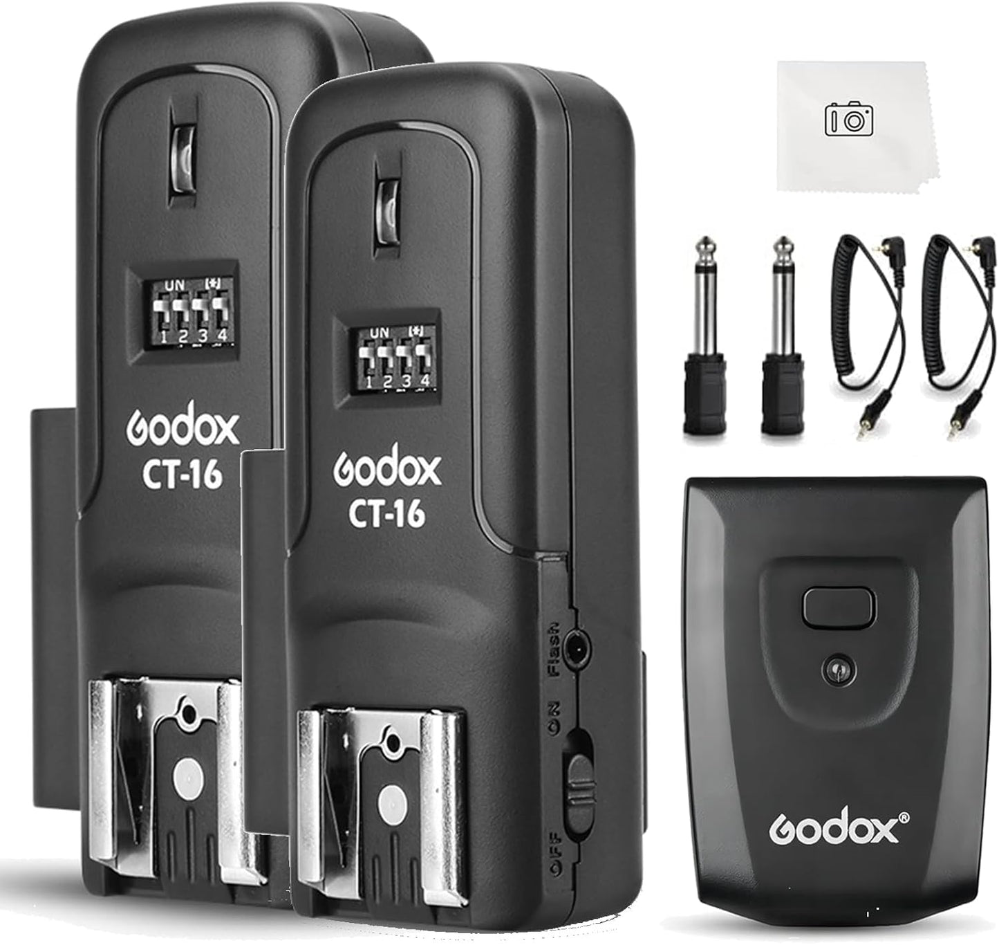 Godox YZP-CT16-2 in 1 Wireless Flash Trigger Kit