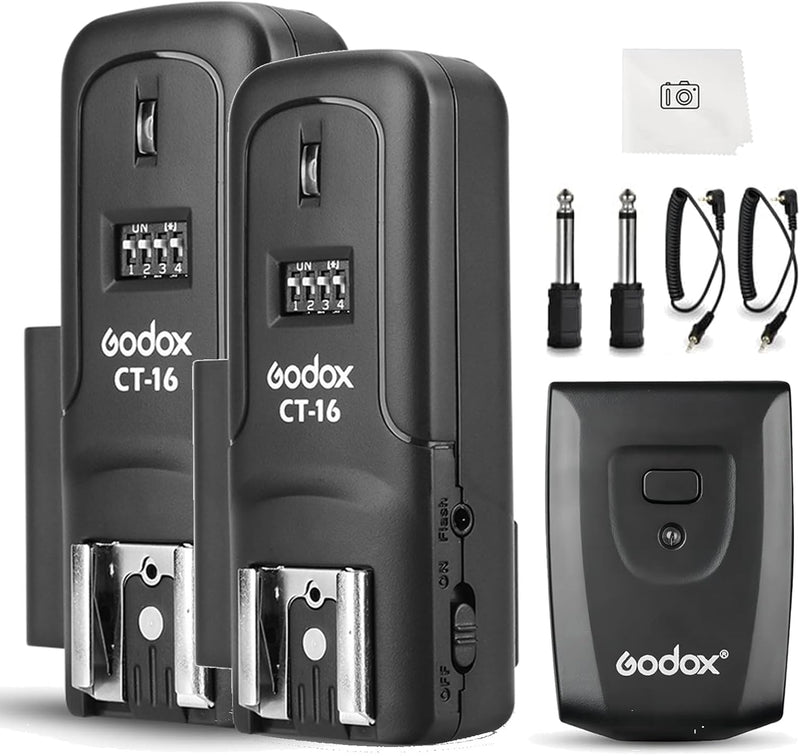 Godox YZP-CT16-2 in 1 Wireless Flash Trigger Kit — main product image