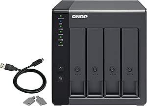 QNAP TR-004 4-Bay USB-C DAS Hardware RAID (Diskless) — main product image