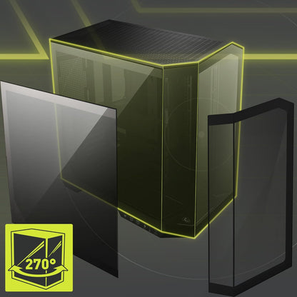 MSI PANO100LPZ MAG PANO 100L PZ Premium Gaming PC Case