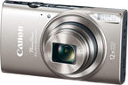 Canon 1078C001 PowerShot ELPH 360 HS Silver Digital Camera