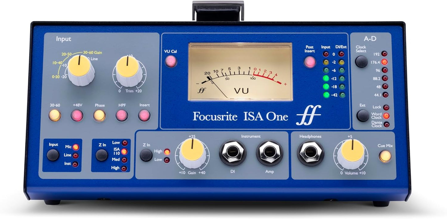 Focusrite AMS-ISA-ONE Heritage Mic Preamp with DI