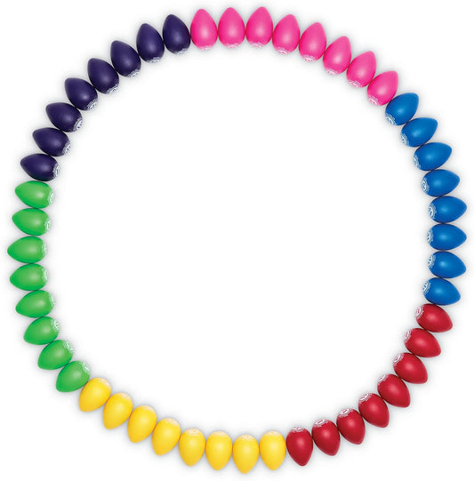 Latin Percussion LPR001BD48-I Rhythmix Plastic Egg Shakers 48 Pack