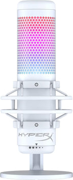 HyperX 519P0AA QuadCast S RGB USB Microphone - White