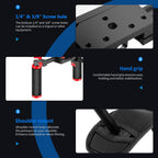 Neewer 10089989 DSLR Camera Shoulder Rig Video Kit (Red)