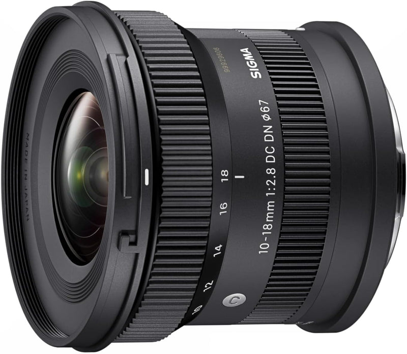 Sigma 207975 10-18mm F2.8 DC DN Wide Angle Lens - X Mount — main product image