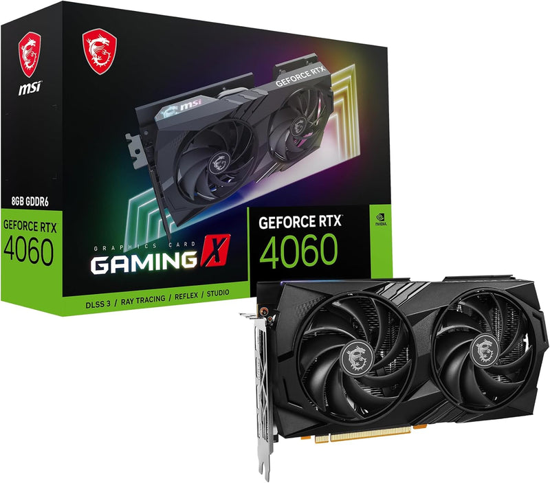 MSI GeForce RTX 4060 Gaming X 8G Graphics Card — main product image