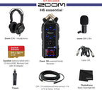 Zoom H6essential Portable 6-Track Recorder: 32-Bit Float, USB Audio