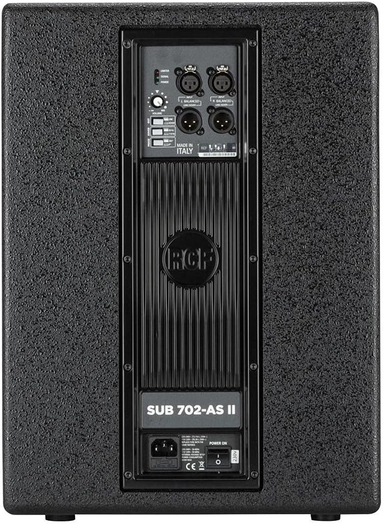 RCF SUB-702AS-MK2 12-inch 1400W Powered Subwoofer
