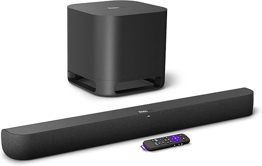 Roku Streambar Pro 4K HDR Streaming Media Player Voice Remote